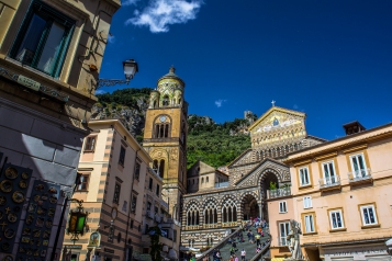 Amalfi, the town.